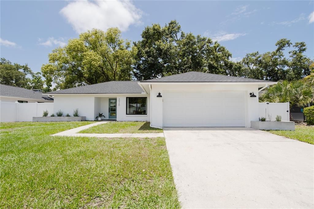 Attached, Backyard, Exterior, Facade, Ranch