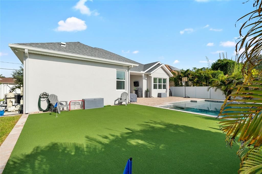 Backyard, Exterior, Pool