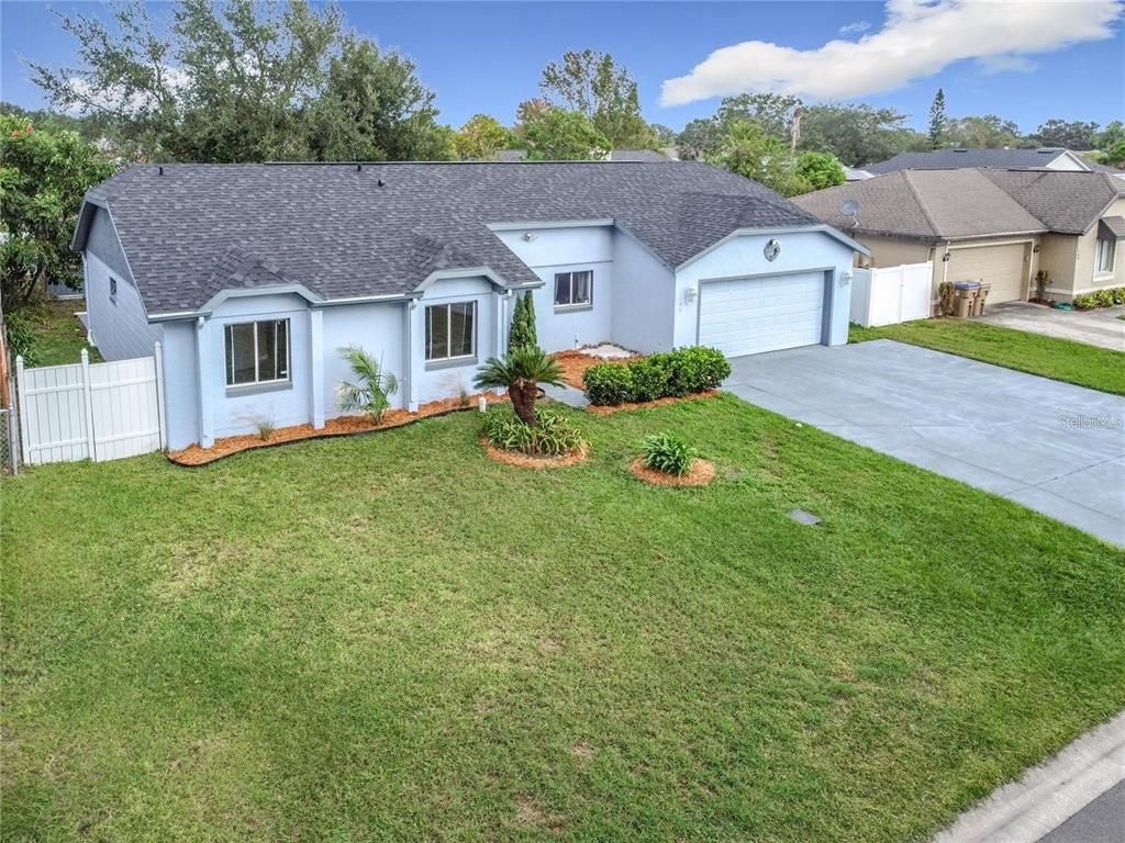 Attached, Backyard, Exterior, Facade, Ranch