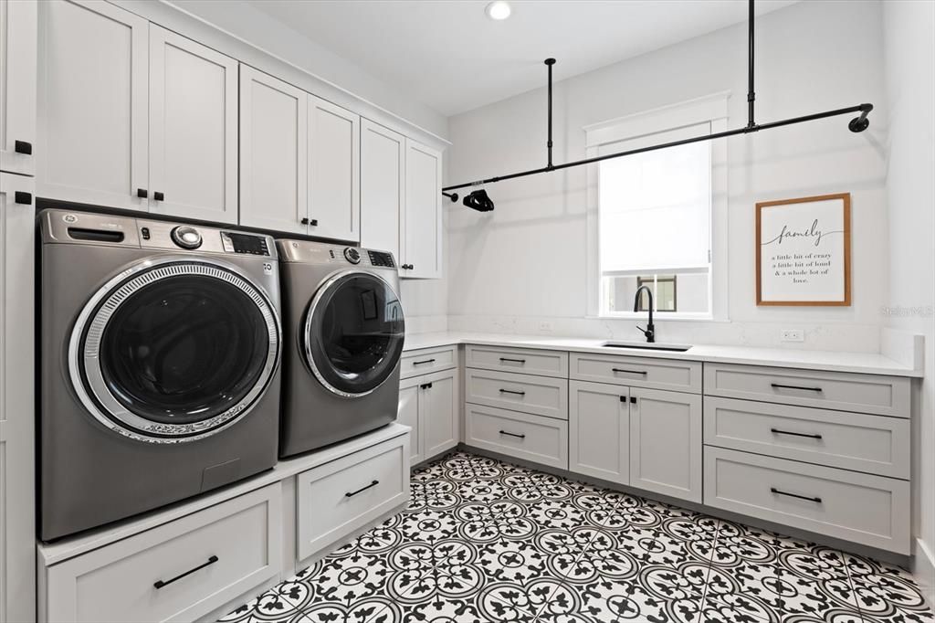 Interior, Recessed Lighting, Washer