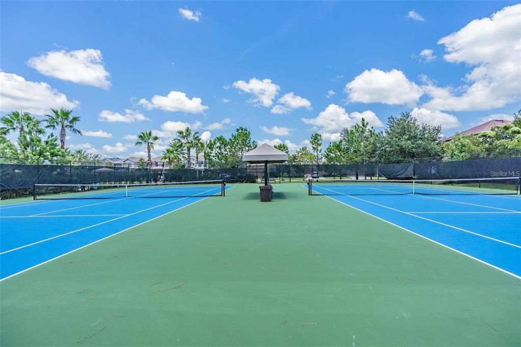 Exterior, Tennis Courts
