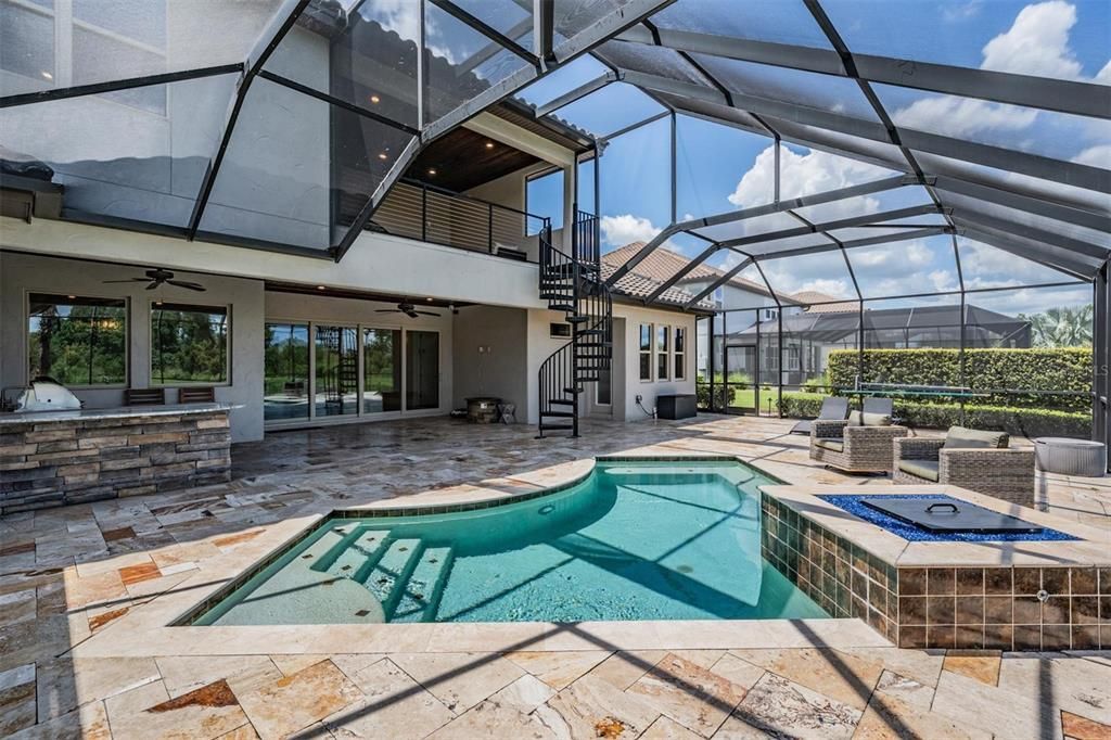 Glass Ceilings, Interior, Pool, Sun Room