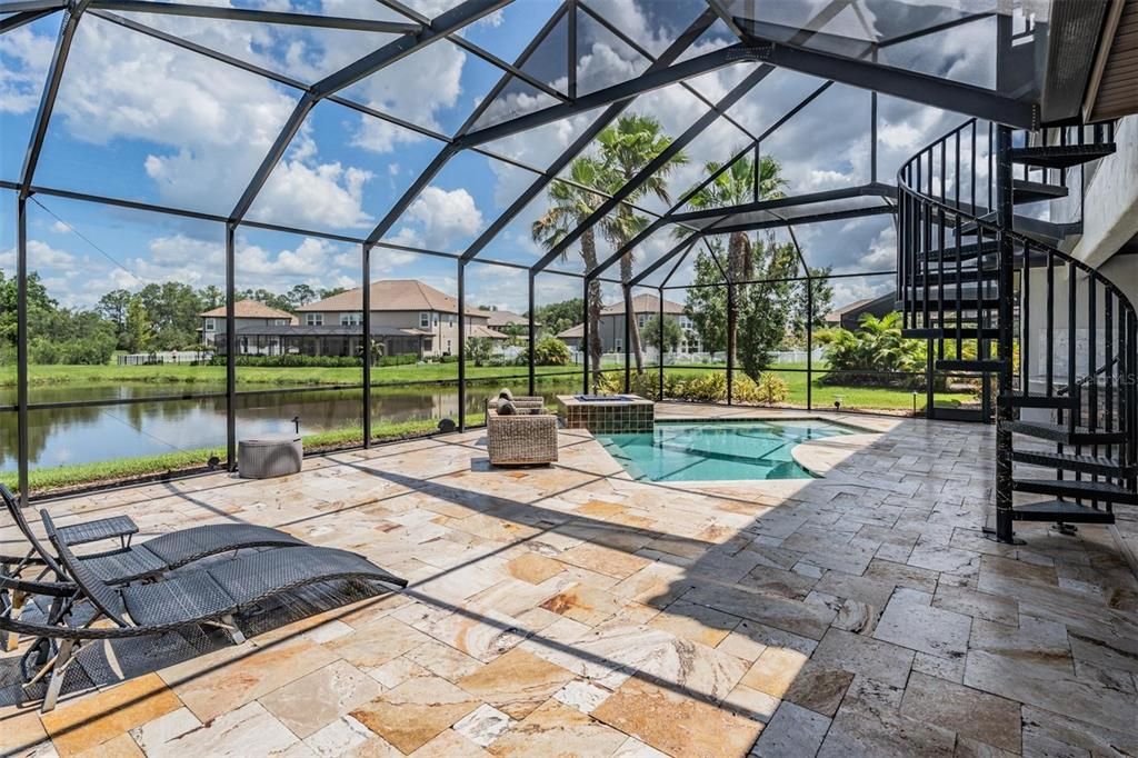 Glass Ceilings, Interior, Pool, Sun Room, Water