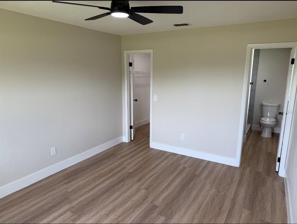 Bathroom, Empty room, Interior, Wood Texture Flooring