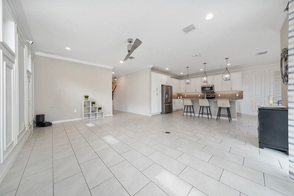 Interior, Kitchen, Pendant Lights, Recessed Lighting