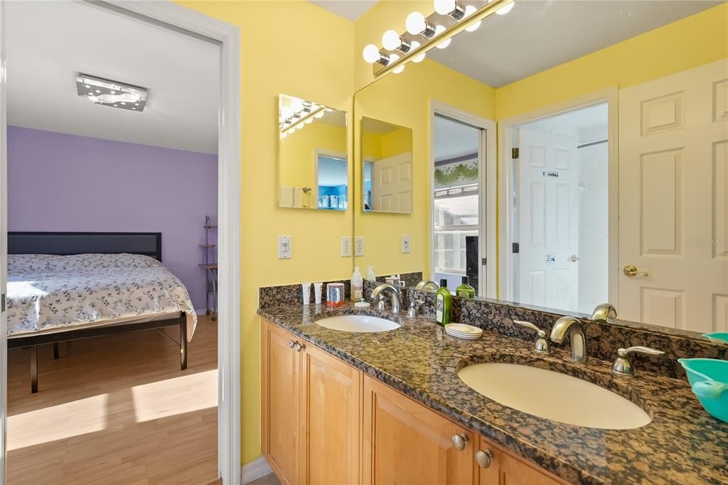 Bathroom, Bedroom, Dual Sink Vanities, Interior, Wood Texture Flooring