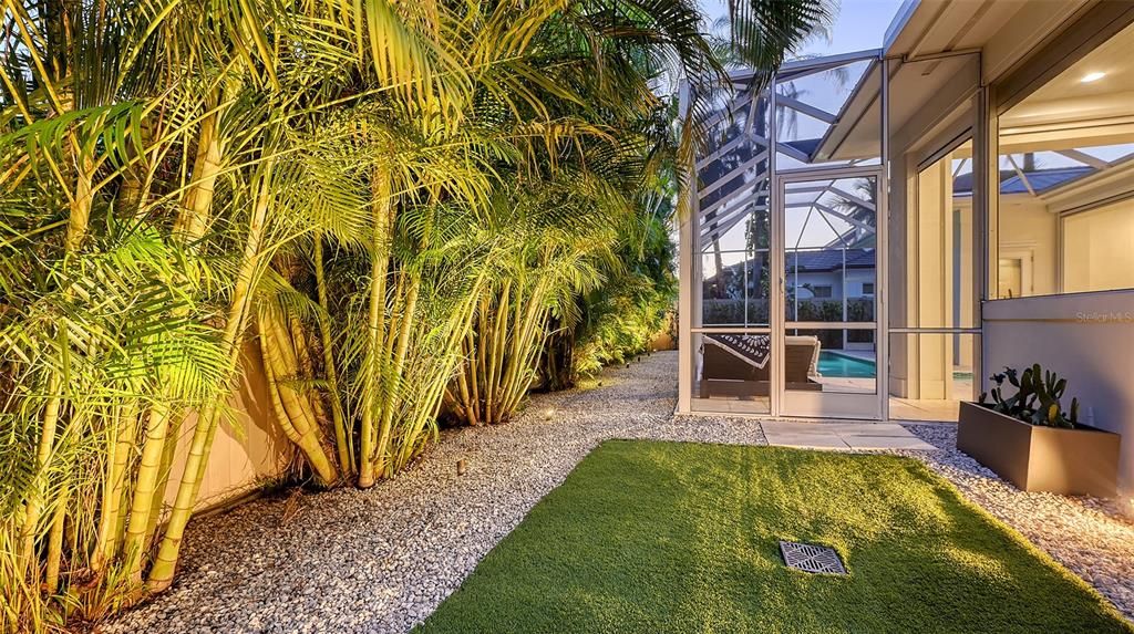 Backyard, Exterior