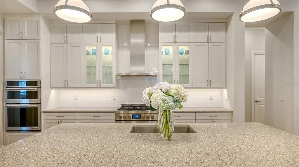 Interior, Kitchen, Pendant Lights, Stainless Steel Appliances