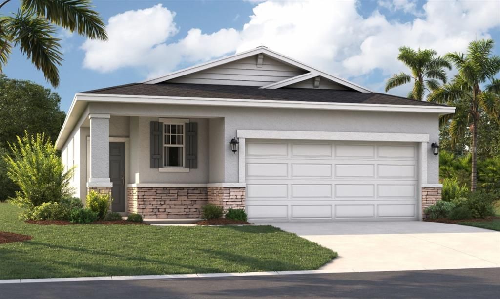 Attached, Exterior, Facade, American Craftsman