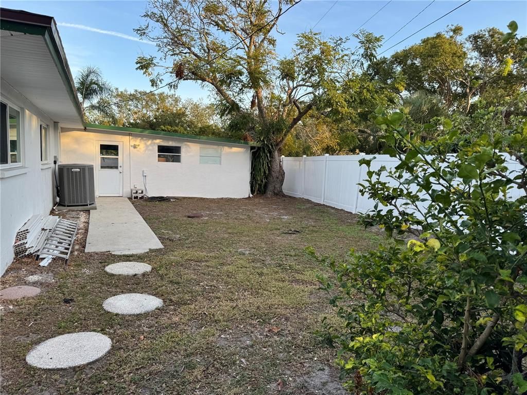 Backyard, Exterior