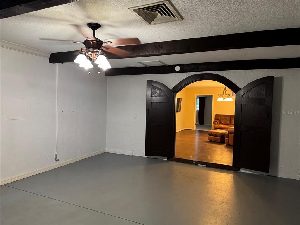 Empty room, Interior, Wood Texture Flooring