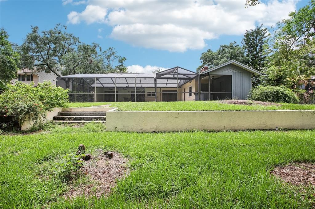 Backyard, Exterior