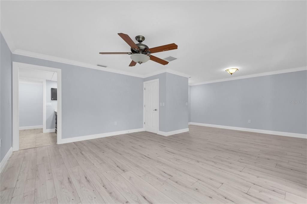 Empty room, Interior, Wood Texture Flooring