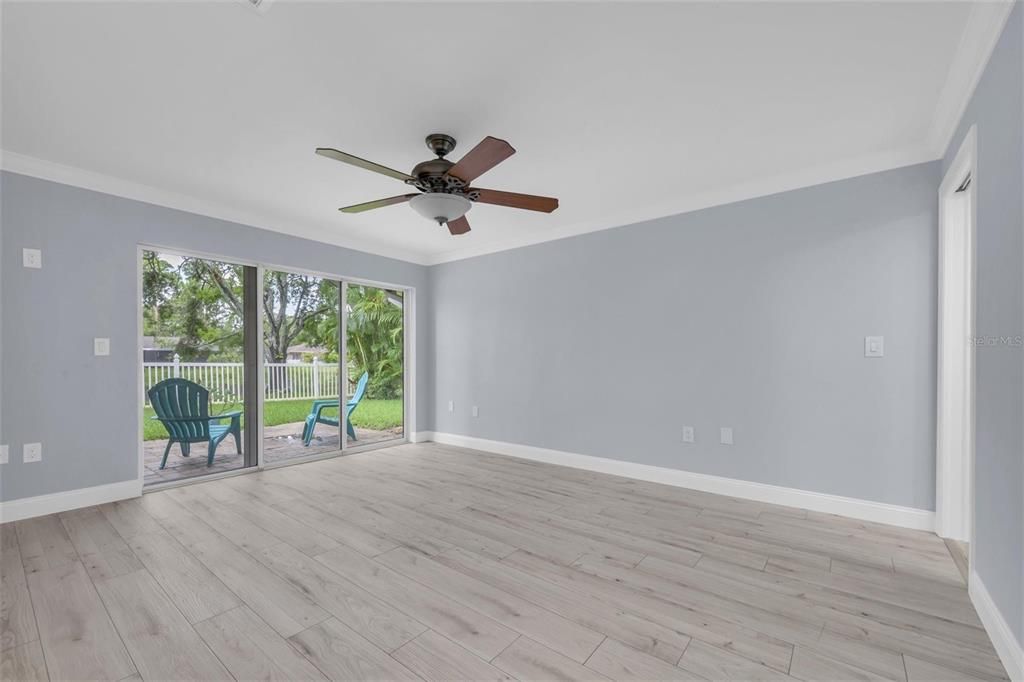 Empty room, Interior, Wood Texture Flooring