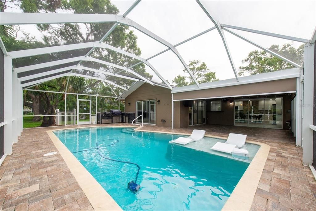 Glass Ceilings, Interior, Pool, Sun Room
