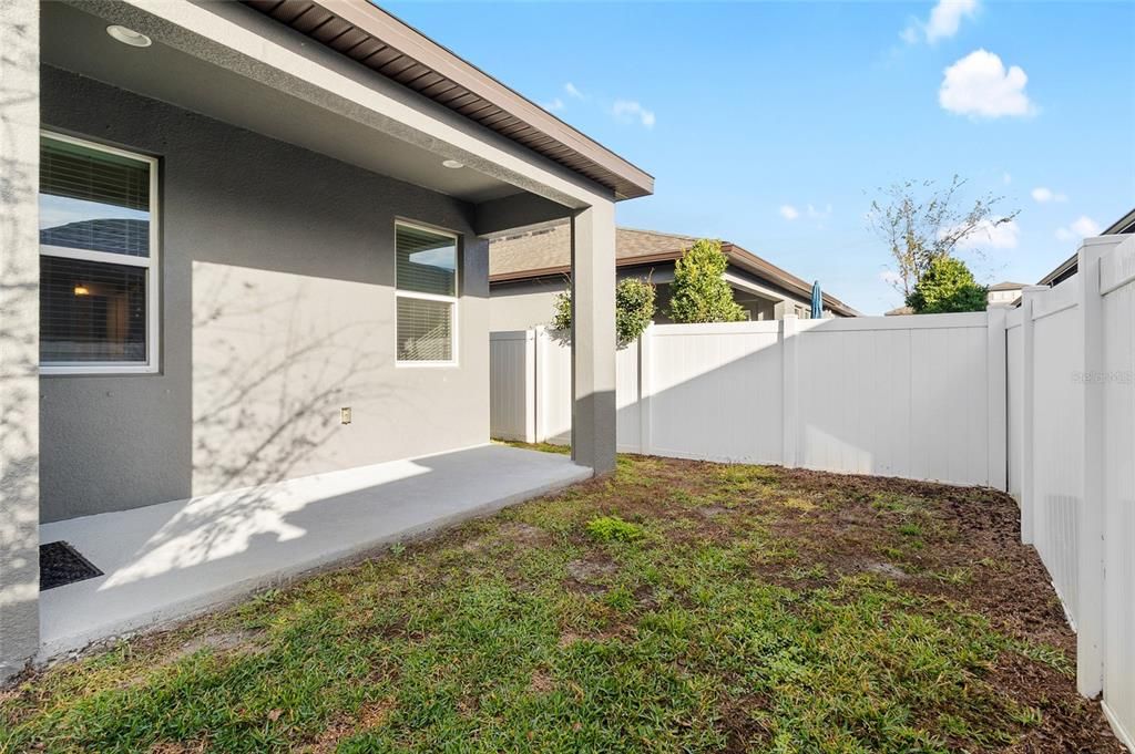Backyard, Exterior