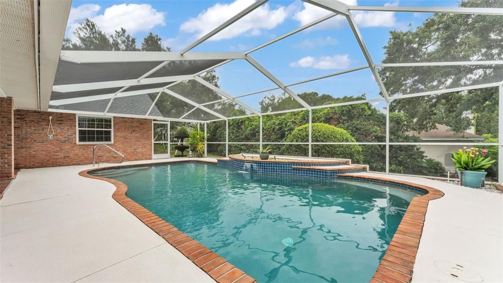 Glass Ceilings, Interior, Pool, Stone Walls, Sun Room