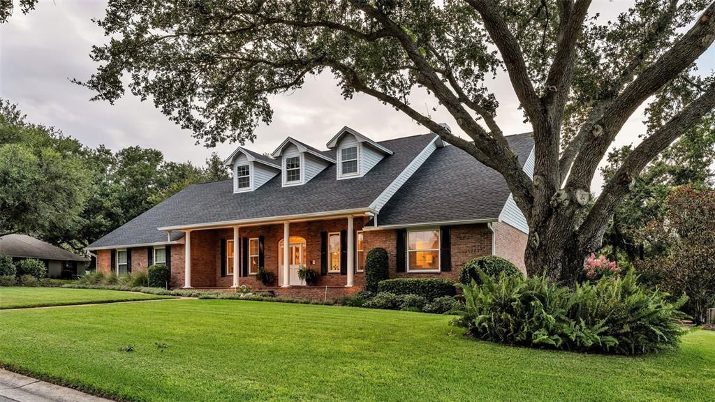 Exterior, Facade, Brick Facade, Cape Cod