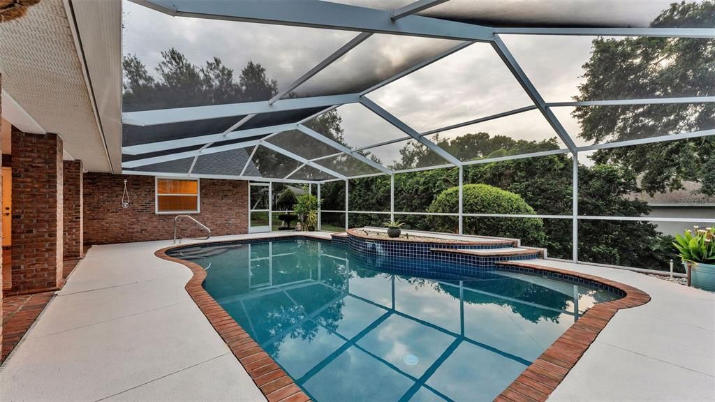 Glass Ceilings, Interior, Pool, Stone Walls, Sun Room
