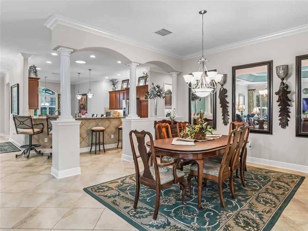 Chandelier, Dining room, Interior, Kitchen, Pendant Lights, Recessed Lighting