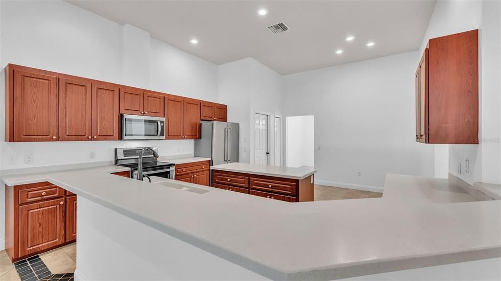 Interior, Kitchen, Recessed Lighting