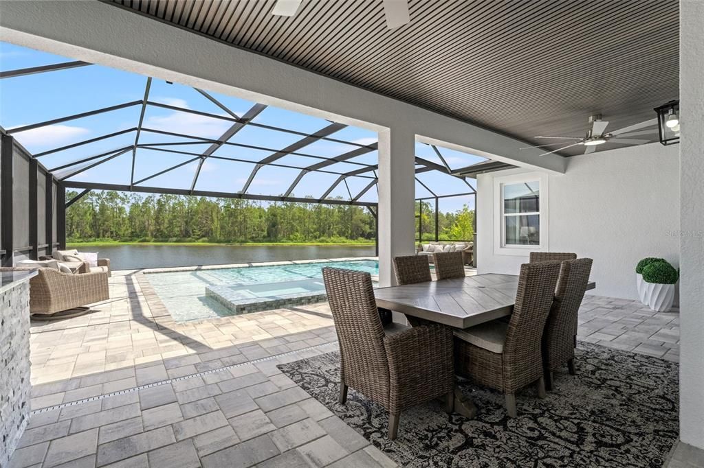 Dining room, Glass Ceilings, Interior, Pool, Sun Room, Water