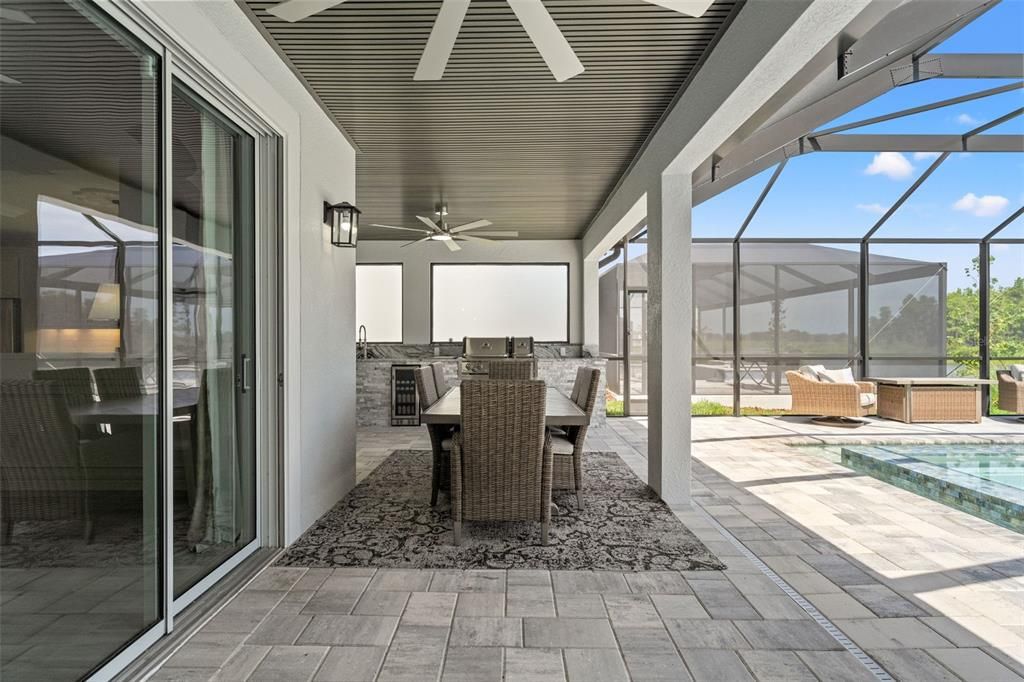 Dining room, Glass Ceilings, Interior, Sun Room