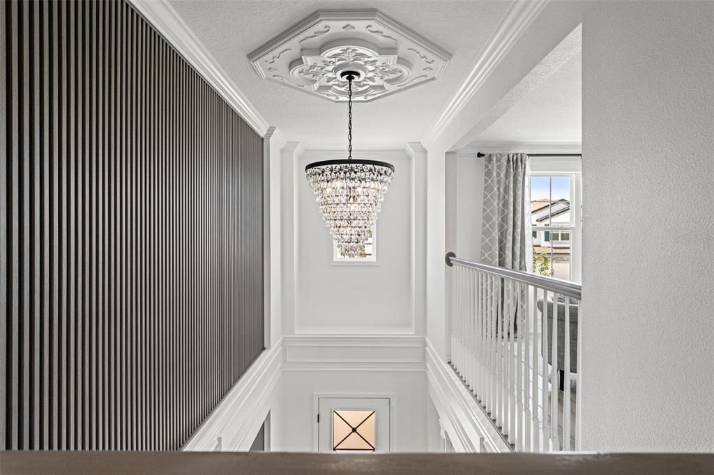 Chandelier, Interior
