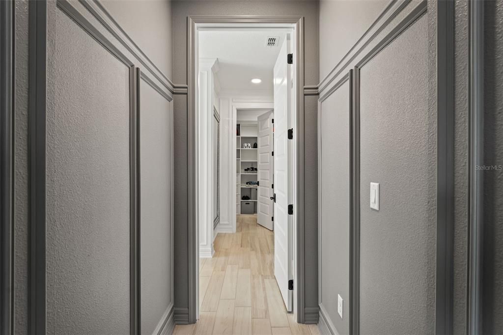 Interior, Recessed Lighting, Walk-in Closets, Wood Texture Flooring