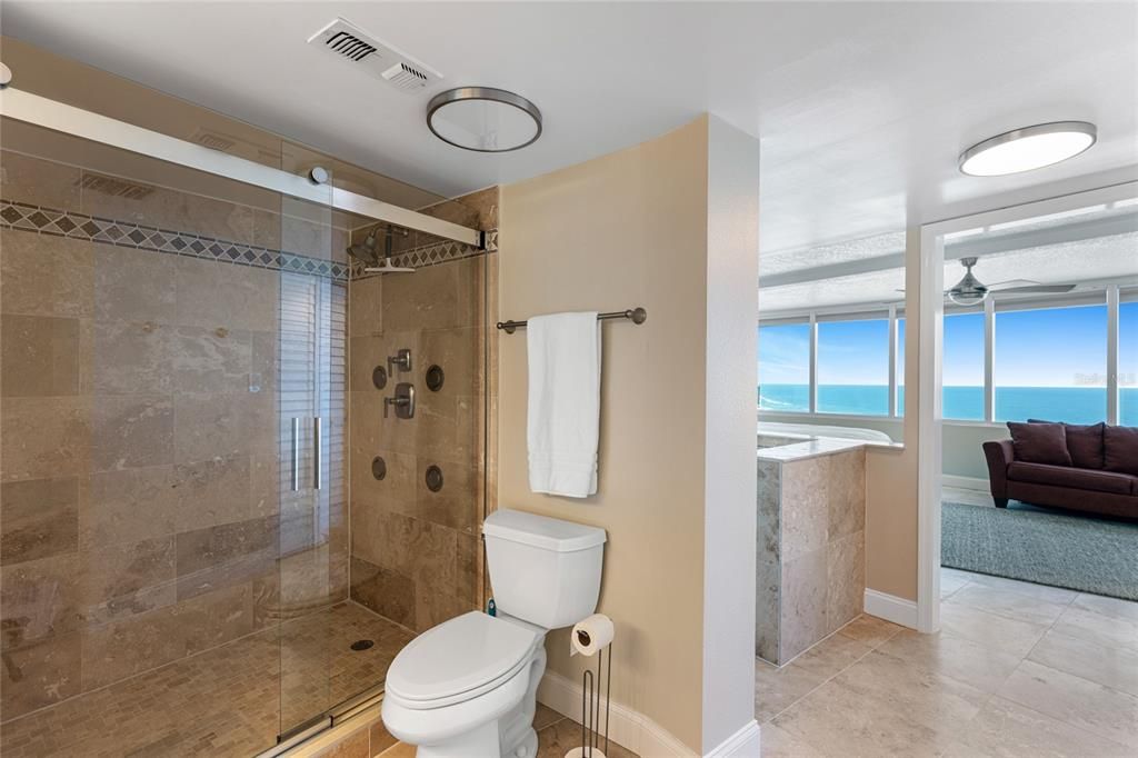 Bathroom, Glass Shower, Interior, Water