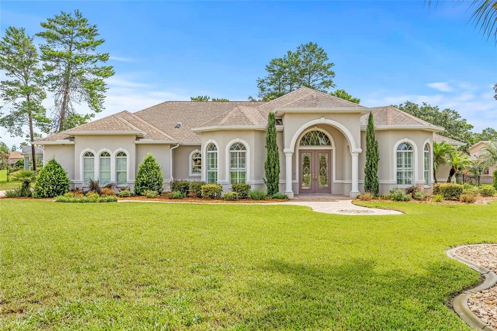 Backyard, Exterior, Facade, French Provincial