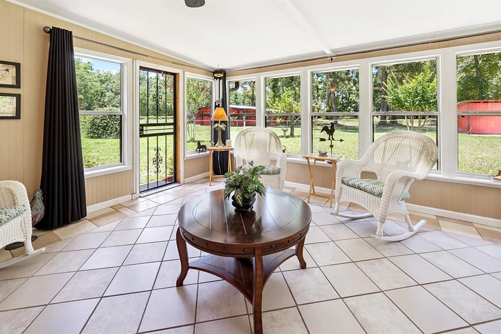 Interior, Sun Room
