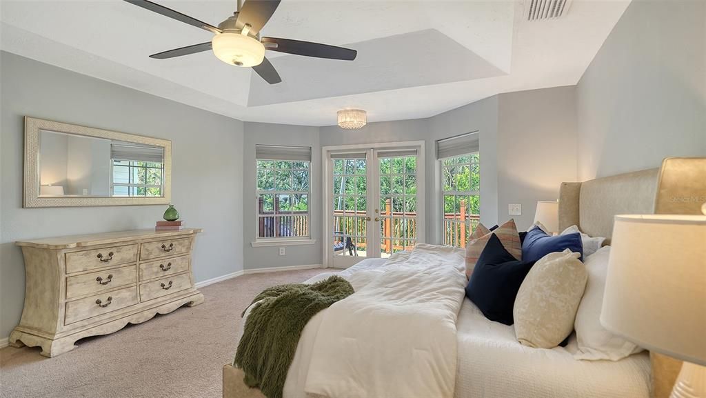 Bedroom, Chandelier, Interior
