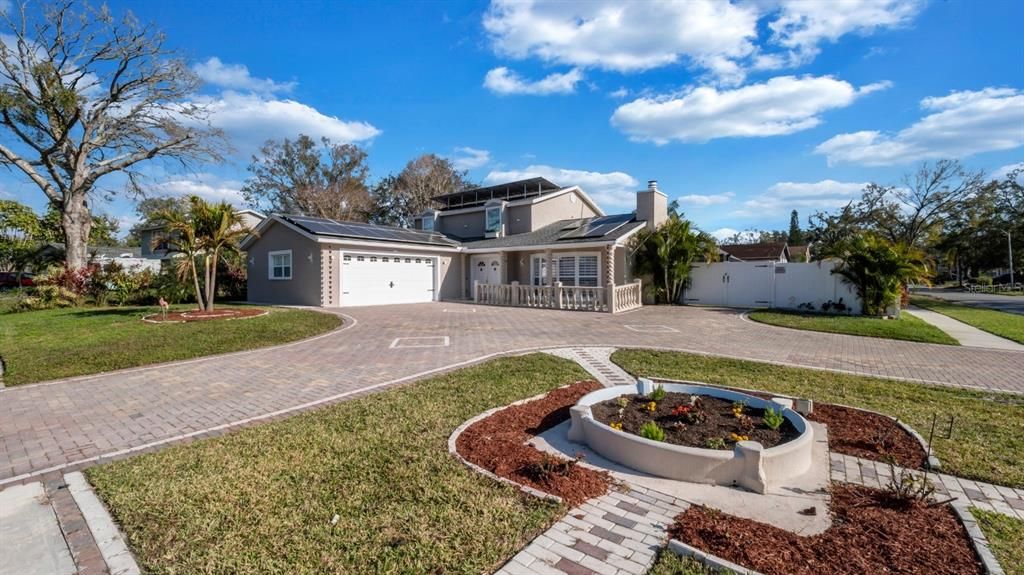 Backyard, Exterior, Solar Panels
