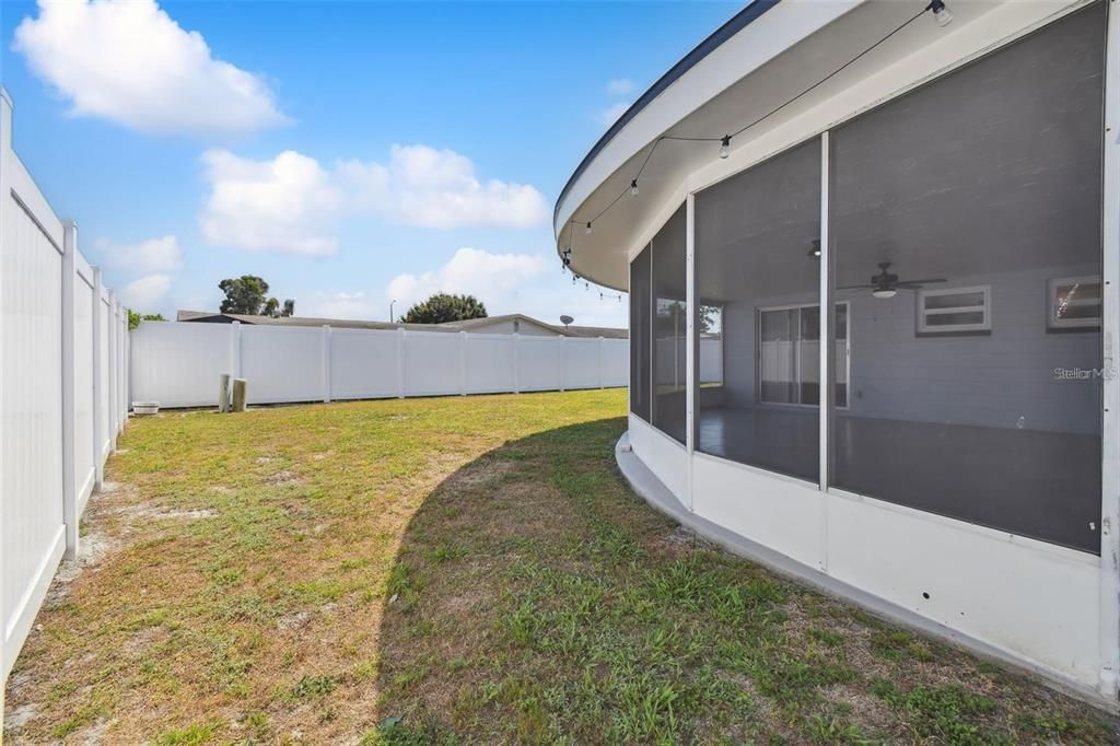 Backyard, Exterior