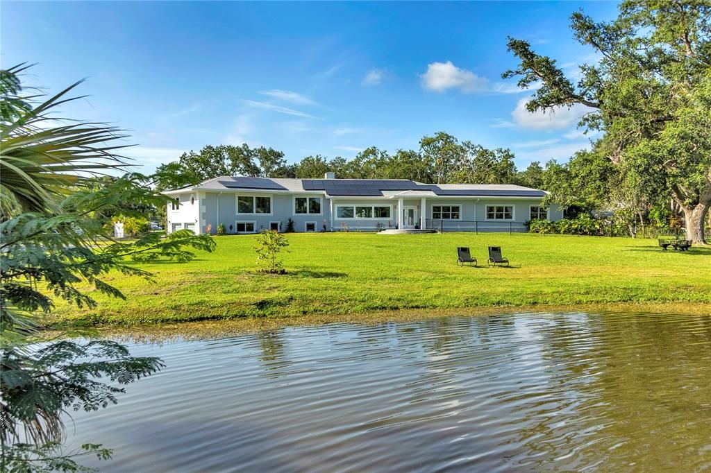 Backyard, Exterior, Solar Panels
