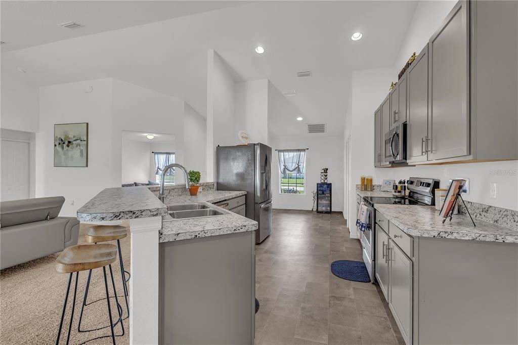 Interior, Kitchen, Recessed Lighting