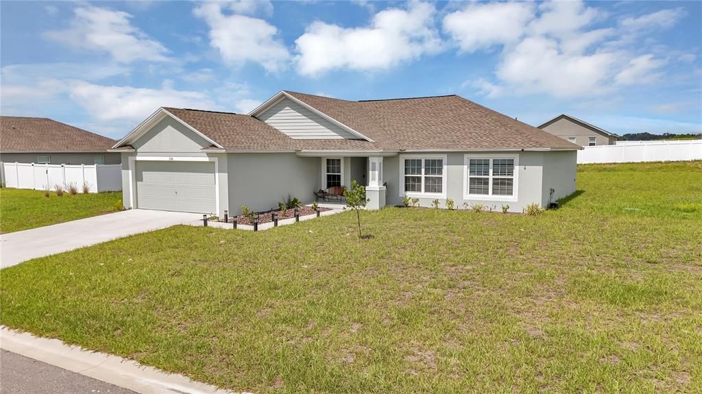 Attached, Backyard, Exterior, Facade, Ranch