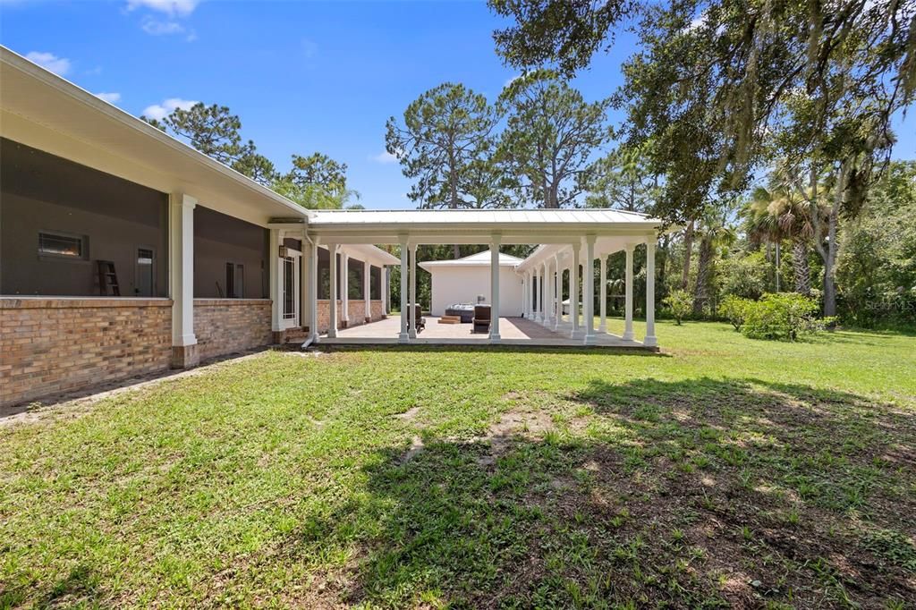 Backyard, Exterior