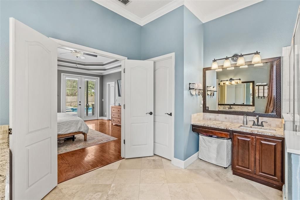 Bathroom, Bedroom, Interior, Wood Texture Flooring