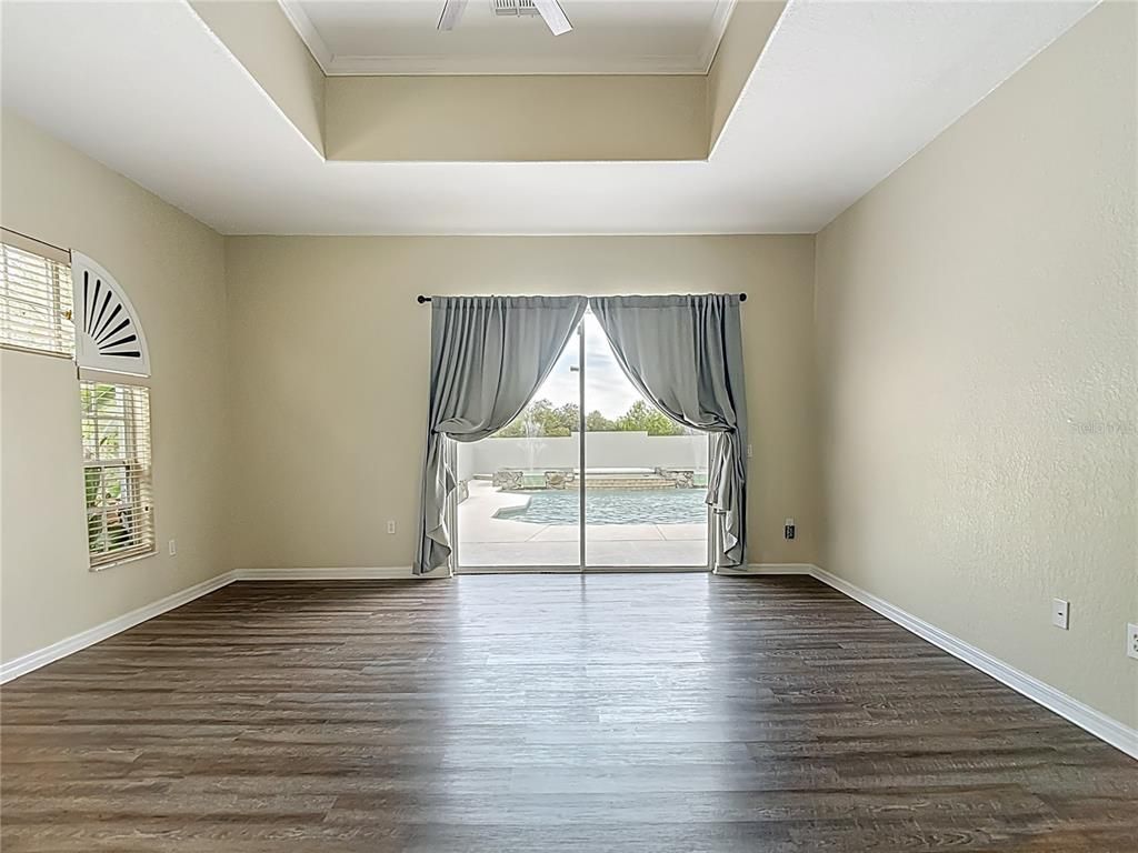 Empty room, Interior, Wood Texture Flooring