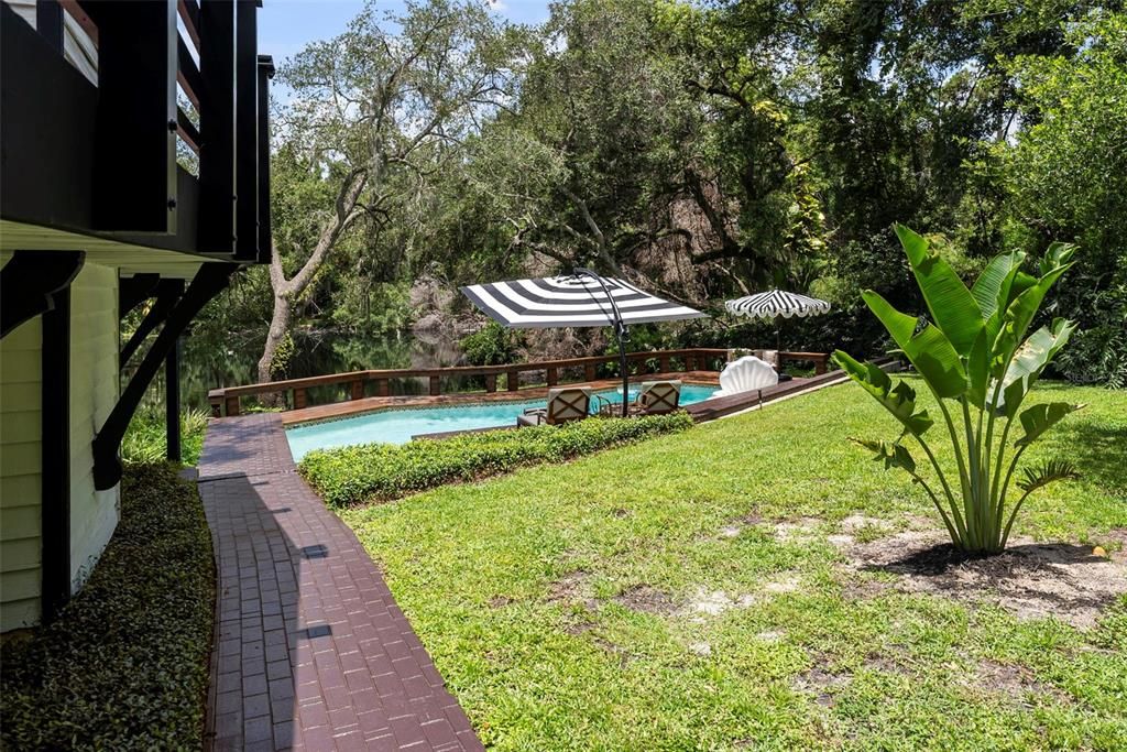 Backyard, Exterior, Pool