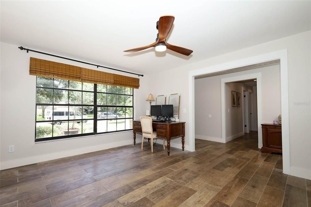 Home Office, Interior, Wood Texture Flooring
