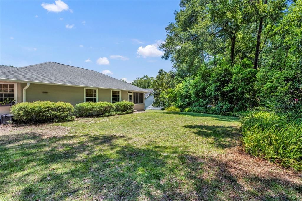 Backyard, Exterior