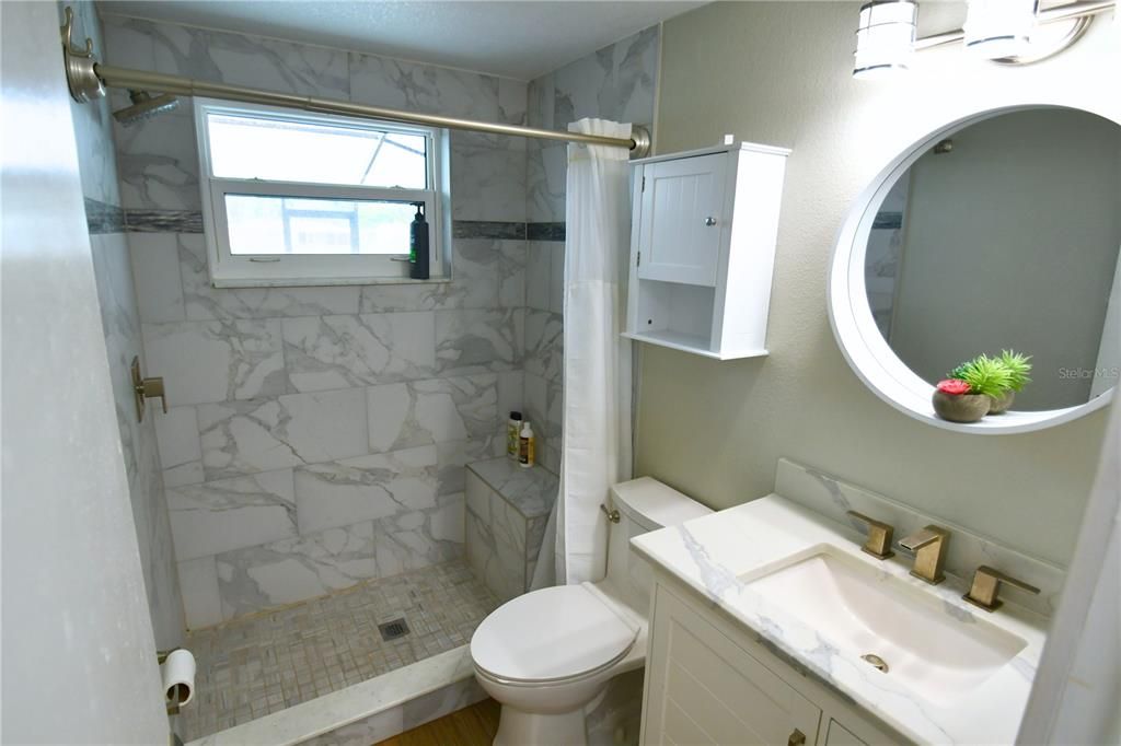 Bathroom, Interior, Marble Walls