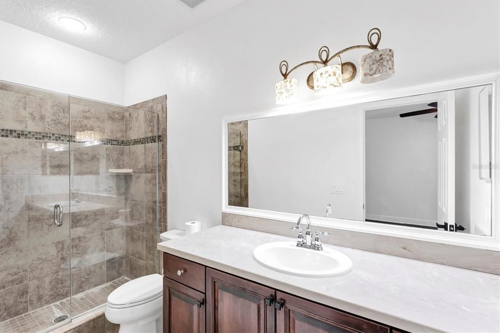 Bathroom, Glass Shower, Interior