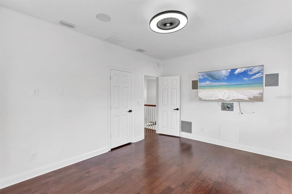 Empty room, Interior, Wood Texture Flooring