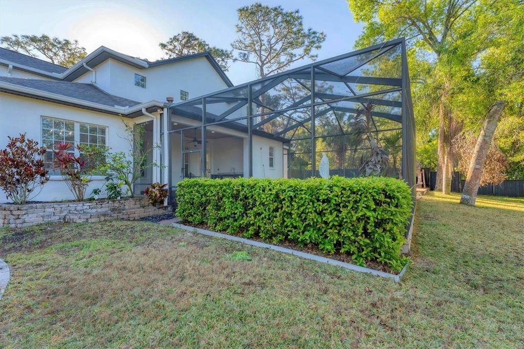 Backyard, Exterior