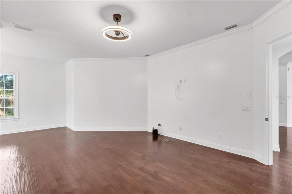 Empty room, Interior, Wood Texture Flooring