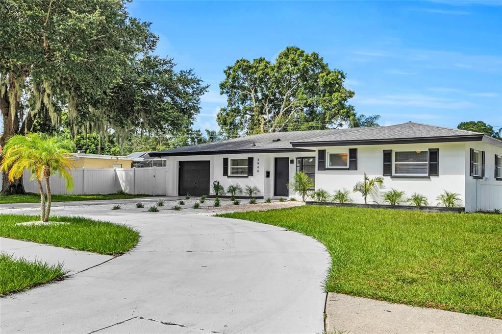 Attached, Backyard, Exterior, Facade, Ranch